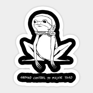 Major Toad Sticker